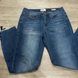 William Rast Justin Timberlake Tracy Ayala Blue Denim Ankle Skinny Jeans